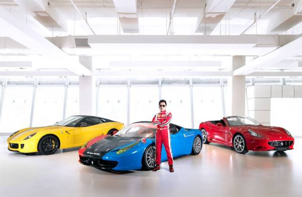 Photograph Ivan Joshua Loh Ferrari 458 Race Driver on One Eyeland